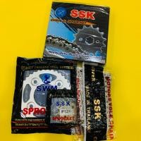 ราคา ชุดโซ่สเตอร์ SSK 106 14 35 428 Wave110iปี2009 20218 Wave125 Msx125 Dream Supercut Wave125i 2005 2017 Czi Wave100S Ubox (42410520598)