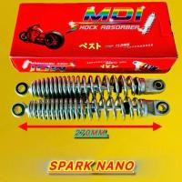 ราคา โช๊คหลัง Spark Nano ชุบ ยาว270mm MDI Motorcycle มอเตอร์ไซค์ (29410909531)