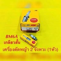 ราคา หัวเทียน เครื่องตัดหญ้า2จังหวะ NGK BM6A เกลียวสั้น 1หัว ของแท้100 NGK มอเตอร์ไซค์ Motorcycle (27056671408)