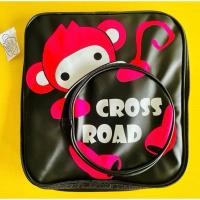 ราคา ผ้าคลุมตะกร้า เก๊หน้าสองชั้น Wave110i 2009 2023 Wave125 ลายลิง Crossroad Motorcycle มอเตอร์ไซค์ (25036661431)