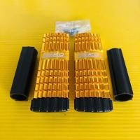 ราคา พักเท้าหน้า มีเนียมแบบหนา สีทอง เวฟ โนวา สปาร์ค เทียร์ร่า ดรีม wave nova tiara dream พร้อมแกนสลัก น็อต อย่างดี SK (23664750566)