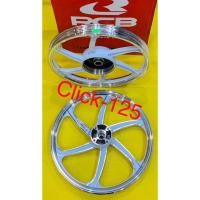 ราคา ล้อแม็ก Click 125 17 ขาวปัด RACING BOY (23417765221)