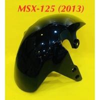 ราคา บังโคลนหน้า MSX 125 2013 รุ่นแรก สีดำเงา A35 YSW (23153033521)
