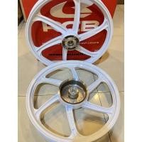 ราคา ล้อแม็ก Spark 135 140x17 สี ขาวล้วน RACING BOY (19831637273)