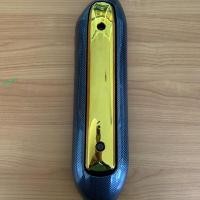 ราคา แผ่นกันร้อนท่อ mio fino รุ่นเเรก เคฟล่าดำตัดทอง (15825560583)