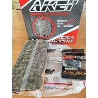 ราคา โซ่สเตอร์ R 15 New 2017 M SLAZ MT 15 โซ่แท้ Akei Havy Duty 428H 132L 15 46T (13981832228)