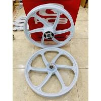 ราคา ล้อแม็ก SONIC TENA ดิสหลัง สีขาวล้วน Racing Boy (13103447374)