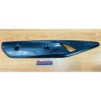 ราคา แผ่นกันร้อนท่อ WAVE125i LED 2018 เคฟล่าดำ 5D (12224205276)