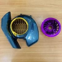 ราคา ฝาครอบใบพัด ใบพัด mio125igt FINO125i Q BIX เคฟล่าดำ ทอง ใบพัดม่วง (10229007172)