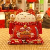 ราคา แมวนำโชคขนาดใหญ่ของตกแต่งเซรามิกของขวัญสร้างสรรค์ของตกแต่งบ้านสามารถฝากได้กระปุกออมสินแมวนำโชค (28571954118)