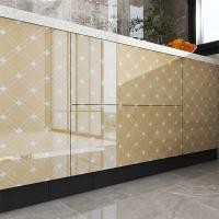 ราคา สติ๊กเกอร์กันน้ำสำหรับตู้ครัว Pearl Paint Finish ป้องกันน้ำมัน ใช้งานได้กับตู้เย็นและแอร์ (40076328242)