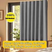 ราคา ผ้าม่านทึบแสงแบบ All in One Universal เพื่อความเป็นส่วนตัวในห้องนอนและระเบียง เหมาะสำหรับเตียงสองชั้นและที่พักนักเรียน (25046747866)