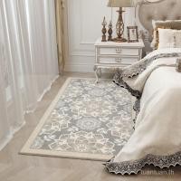 ราคา ปูพรมข้างเตียงในห้องนอน สไตล์เรียบง่าย ย้อนยุค ความรู้สึกหรูหรา ผ้าขนสัตว์เทียม ลายยาว ปูพรมหนา (24041656408)