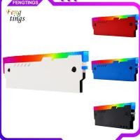 ราคา Ft 5 12V RGB Backlight คอมพิวเตอร์ RAM Memory Bar หม้อน้ําระบายความร้อนสําหรับ DDR3 DDR4 (50004689348)