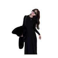 ราคา กระโปรงยาวทรงแคบเอว สไตล์ฤดูใบไม้ร่วง หนาว ขนาด S (57753888843)