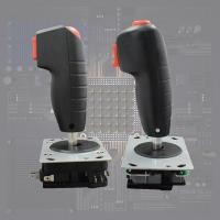 ราคา R Flight Stick การสั่นสะเทือน Trigger จอยสติ๊กปุ่มไฟสีแดง 8 ทิศทาง VR Arcade เกมเครื่อง DIY (42927680331)