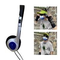 ราคา R Retro Head mounted แบบพกพาชุดหูฟังคลาสสิกแบบพกพา Head mounted กีฬาเพลง MP3 หูฟังชุดหูฟัง Photo Props (46304161907)