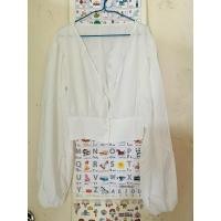 ราคา เสื้อแขนยาวสีขาวอก 32 เสื้อแขนยาวสีดำอก 32 (44654911556)