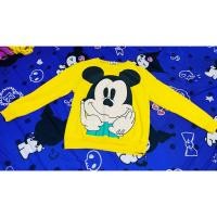 ราคา เสื้อมิกกี้เมาส์สีเหลืองแขนยาว (40077646677)