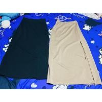 ราคา กระโปรงสีดำ สีน้ำตาลอ่อนเอว22 24 (56603864745)