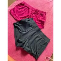 ราคา กางเกงขาสั้นมี2สี ชมพู เขียวอ่อน (48654645691)