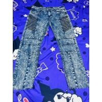 ราคา กางเกงยีนส์ขายาวสีวินเทจ (57355936723)