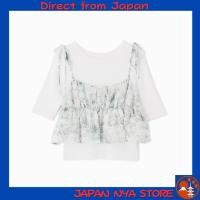 ราคา JILL by JILL STUART ชุดนิ้วถักพร้อมเสื้อกล้ามสายริบบิ้นดีไซน์ Balloon Frill สุดหรู Balloon Frill ชุดสองชิ้น Look สวยหรูดูมีระดับ ส่งตรงจากญี่ปุ่น (57605984147)