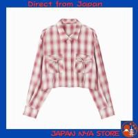 ราคา JILL by JILL STUART เสื้อเชิ้ตลายตาราง Ombre ความยาวสั้น รุ่น 125 5210015 สีแดง ขนาด Free ส่งตรงจากญี่ปุ่น (52205987290)