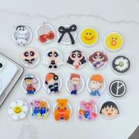 ราคา Cherry Smiley Face Power Girl Fashion Boy Magnetic Attraction Phone Grips Bracket Holder for Magnet Mobile Phone Case (55902625352)