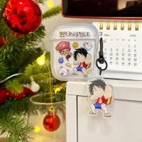 ราคา One Piece Luffy จี้หูฟังกันกระแทกสําหรับ AirPods 1 2 Pro 3 2021 Pro 2 4 Earpods หูฟัง (26318368056)