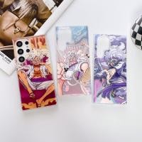 ราคา เคสโทรศัพท์มือถือ กันกระแทก ปิดด้านหลัง ประดับโบว์ และจี้เฟืองลูฟี่ วันพีช พร้อมสายโซ่คล้อง สําหรับ Samsung Galaxy S22 Plus S23 Ultra S24 (23080279698)