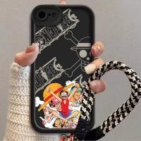 ราคา การ์ตูน onepiece luffy สําหรับ iPhone6 iPhone6S iPhone6Plus iPhone6S Plus iPhone7 iPhone8 SE2 SE3 เคสโทรศัพท์ซิลิคอนนุ่ม Anti Fall Cover ShockProof Clear Cover (53805802594)