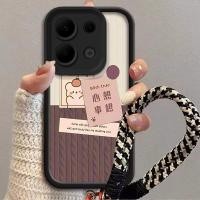 ราคา Wish true BearสําหรับRedmi Note13 Redmi Note13 Pro Redmi Note13 Redmi Note13Pro 5G Note13Pro 5G Note14 Note14 Pro 5G Note14Sเคสโทรศัพท์ซิลิคอนนุ่มAnti Fall Cover ShockProo (51055880438)