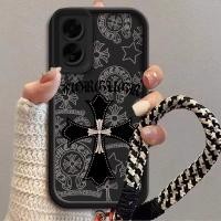 ราคา แบรนด์อินเทรนด์ cross สําหรับ OPPO A38 OPPO A18 OPPO A55 5G OPPO A56 A53S 5G เคสโทรศัพท์ซิลิคอนนุ่ม Anti Fall ฝาครอบกันกระแทก Clear COVER (44478637495)