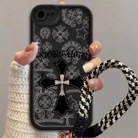 ราคา แบรนด์อินเทรนด์ข้ามปลอกสําหรับ iPhone6 iPhone6S iPhone6Plus iPhone6S Plus iPhone7 iPhone8 SE2 SE3 เคสโทรศัพท์ซิลิคอนนุ่มป้องกันการตกฝาครอบกันกระแทกฝาครอบใส (51305888168)