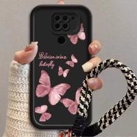 ราคา สีชมพูผีเสื้อสําหรับ Redmi หมายเหตุ 8 Pro Redmi หมายเหตุ 9 Redmi หมายเหตุ 9 Pro Redmi หมายเหตุ 9 Pro MAX Redmi หมายเหตุ 9S โทรศัพท์กรณีซิลิคอน Anti Fall ฝาครอบ ShockProof ฝาครอบใส (48205987671)