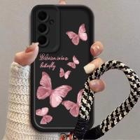ราคา สีชมพูผีเสื้อสําหรับSamsung A24 Samsung A25 5G Samsung A30 Samsung A20 Samsung M10S Samsung A31 Samsung A32 Samsung A32 5G Samsung M32 5Gเคสโทรศัพท์ซิลิคอนนุ่มAnti Fall Co (42828665629)