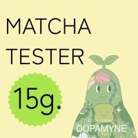 ราคา DOPAMYNE ผงมัทฉะสำหรับผู้ประกอบการ ขนาดทดลอง 15กรัม matcha tester 15g (27185448773)