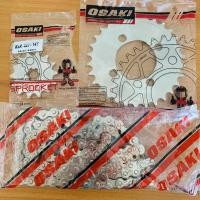 ราคา โซ่สเตอร์ชุด ksr420 104 14 30 osaki (7789271698)