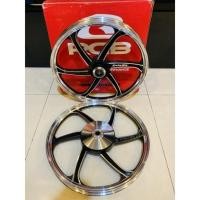 ราคา ล้อแม็ก MIO FINO FILANO nouvo mx ขอบ17 สีดำปัด Racing Boy (42909269916)