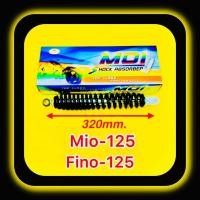 ราคา โช๊คหลัง Mio 125 Fino 125 เดิม สปริงดำ ยาว320mm MDI (21294200566)