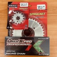 ราคา โซ่สเตอร์ SPARK135 สีเขียว 120 14 38 OSAKI (9682511672)