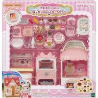 ราคา Sylvanian Families Shop Furniture Set Sweet Patissier Hajimete no Cake Shop Set Japan Shipped (28850028969)