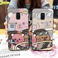 ราคา SAMSUNG กันน้ําคู่เคสโทรศัพท์สําหรับSamsung Galaxy A8 Plus 2018 A8 2018 SM A730Fการ์ตูนเต็มห่อAnti KNOCKซิลิโคนGraffiti TPUป้องกันปกหลังสกปรกทนป้องกันฝุ่น (41552945199)