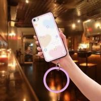 ราคา Anti knock เคสโทรศัพท์น่ารักสําหรับ iphone 5 5S SE ip5 ip5S ipSE ป้องกันกันน้ําบุคลิกภาพตลกสีทึบนุ่มกรณีสร้างสรรค์ฝาหลังแหวนสร้อยข้อมือการ์ตูนกระจายความร้อน (56204373940)