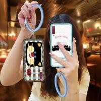 ราคา SAMSUNG สร้อยข้อมือเคสโทรศัพท์สร้างสรรค์สําหรับSamsung Galaxy A7 2018 A750กันน้ําน่ารักนุ่มกรณีเยาวชนกระจายความร้อนสีทึบสกปรกแหวนทนตลกAnti KNOCKป้องกันการ์ตูน (54154378924)