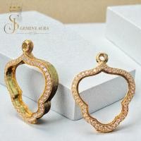 ราคา ตลับพระ กรอบพระ ทองนาโน ฝังเพชร รูปทรงครุฑ (51956052935)