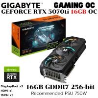 ราคา VGA การ์ดแสดงผล GIGABYTE GEFORCE RTX 5070 TI GAMING OC 16G 16GB GDDR7 (42219564921)