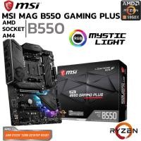ราคา MAINBOARD เมนบอร์ด AM4 MSI MPG B550 GAMING PLUS DDR4 Support 5000 Series (29706891728)