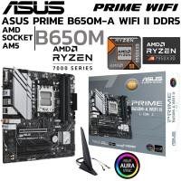 ราคา MAINBOARD เมนบอร์ด ASUS PRIME B650M A WIFI II CSM AMD SOCKET AM5 DDR5 MICRO ATX (44161884079)
